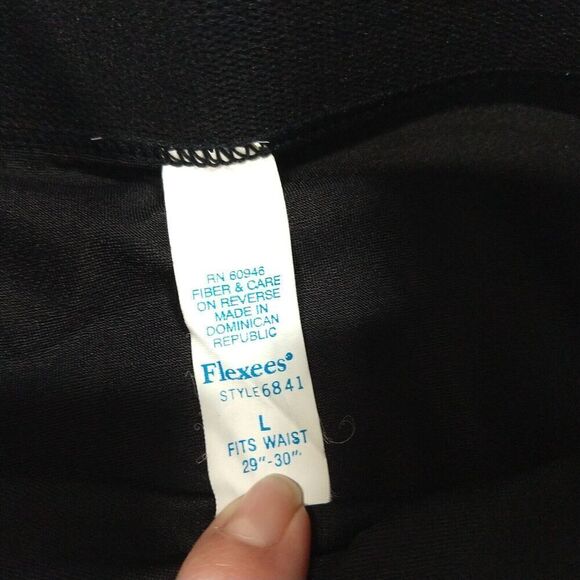 Vintage Flexees Black Shapewear Slip Skirt Size L Slimming Panty Pin Up Womens - Picture 2 of 4